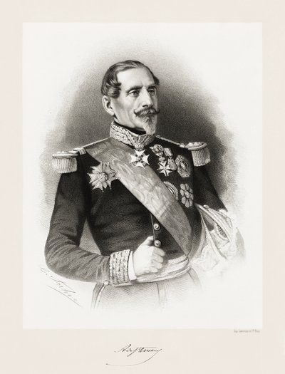 Armand Jacques Achille Leroy de Saint Arnaud by Charles Jeremie Fuhr